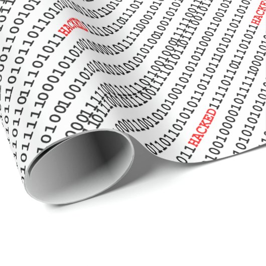 Papier Cadeau Code entaillé (Coin rond)