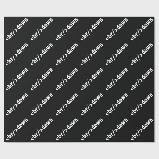 Papier Cadeau code HTML (Plat)