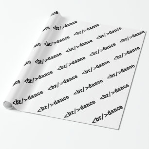 Papier Cadeau code HTML de rupture