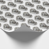 Papier Cadeau Coeur (Coin)