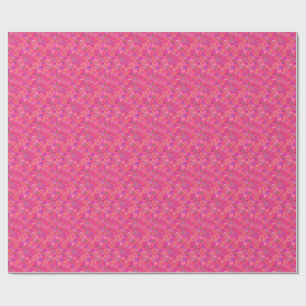 Papier Cadeau Cœur Coloré Mignon