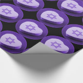 Papier Cadeau Coeur de bonbons (Coin)