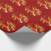 PAPIER CADEAU COEUR DE BUDDHA (Coin)