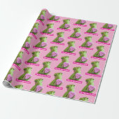 Papier Cadeau Cœur de Caméléon (Amour toi) (Déroulé)