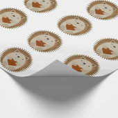 Papier Cadeau Coeur de hérisson (Coin)