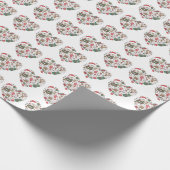 Papier Cadeau Coeur de Noël Joy (Coin)