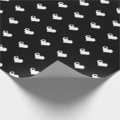 Papier Cadeau Coeur de pixel 8 bits (Coin)