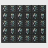 Papier Cadeau Coeur déplaisant Anatomie humaine Witchy Emo Paste (Plat)