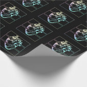 Papier Cadeau Coeur déplaisant Anatomie humaine Witchy Emo Paste (Coin)