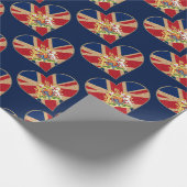 Papier Cadeau Coeur du certificat d'authenticité britannique (Coin)