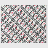 Papier Cadeau Coeur I mon avocat (Plat)