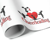 Papier Cadeau Coeur I unique (Coin rond)