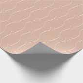 Papier Cadeau Coeur Lien Cashmere, Brandy Wrapper Papier (Coin)