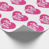 Papier Cadeau Cœur Nah, ça va Anti Saint-Valentin Single Aware (Coin)