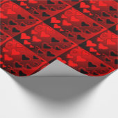 Papier Cadeau Coeurs (Coin)