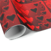 Papier Cadeau Coeurs (Coin rond)