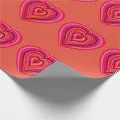 Papier Cadeau Coeurs (Coin)