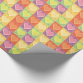 Papier Cadeau Coeurs (Coin)