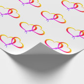 Papier Cadeau Coeurs (Coin)