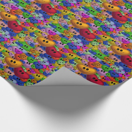 Papier Cadeau Coeurs (Coin)