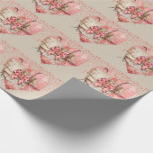 Papier Cadeau Coeurs captifs (Coin)