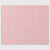 Papier Cadeau Cœurs d'amour rouges et flèche (Plat)