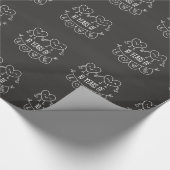 Papier Cadeau Coeurs de la calèche du 10e anniversaire (Coin)