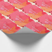 Papier Cadeau Coeurs de la Saint Valentin (Coin)