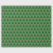 Papier Cadeau Coeurs de sucre de canne (Plat)