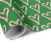 Papier Cadeau Coeurs de sucre de canne (Coin rond)