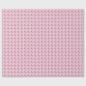 Papier Cadeau Cœurs doux célébrant partout (Plat)