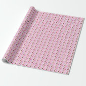 Papier Cadeau Cœurs doux célébrant partout (Déroulé)