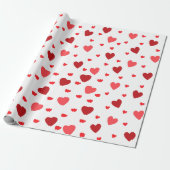 Papier Cadeau Coeurs en Harmonie (Déroulé)