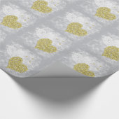 Papier Cadeau Coeurs et fantômes de romance (Coin)