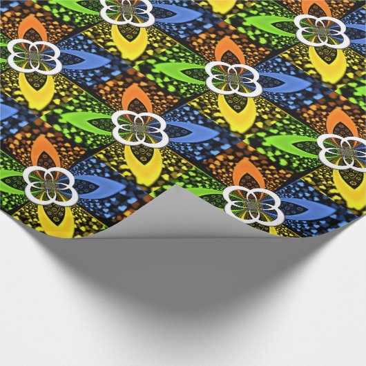 Papier Cadeau Coeurs Iridescente Polka sans soudure Point Art Ab (Coin)