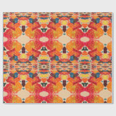 Papier Cadeau Coeurs Kaleidoscope (Plat)