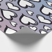 Papier Cadeau Coeurs mignons (Coin)