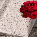 Papier Cadeau Coeurs - Ombre rouge et rose sur ciment blanc cass<br><div class="desc">Coeurs dans différentes nuances de rouge à rose clair sur un arrière - plan de ciment blanc cassé. Disponible en feuilles et rouleaux ainsi que d'autres couleurs : https://www.zazzle.com/collections/pattern_hearts-119768498397094853</div>