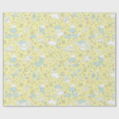 Papier Cadeau Cœurs pastel et nuages Aquarelle Rêve (1) (Plat)