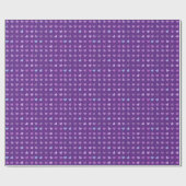 PAPIER CADEAU COEURS PASTEL PURPLE (Plat)