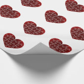 Papier Cadeau Coeurs perplexes (Coin)