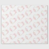 Papier Cadeau Coeurs précieux (Plat)