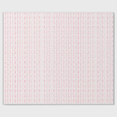 Papier Cadeau Coeurs rose et rouge Cadeaux de la Saint-Valentin (Plat)