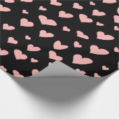 Papier Cadeau Cœurs roses (Coin)