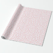 Papier Cadeau Cœurs roses et rouges (Déroulé)