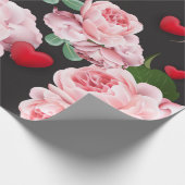 Papier Cadeau Coeurs rouges (Coin)