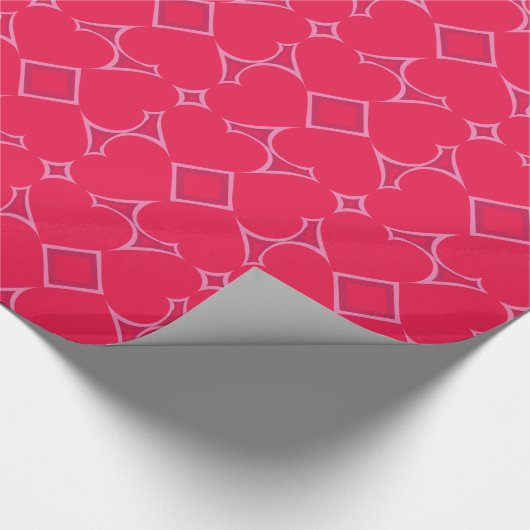 Papier Cadeau Coeurs rouges (Coin)