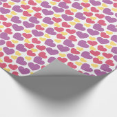 Papier Cadeau Coeurs Saint-Valentin (Coin)