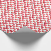 Papier Cadeau Coeurs souriants mignons (Coin)