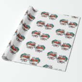 Papier Cadeau Coeurs tatoués, Graphique de tatouage Personnalisé (Déroulé)